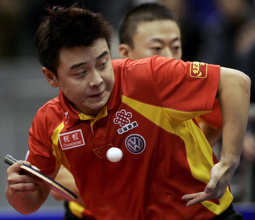 中国队翻盘德国队,王皓扛起全队 中国队翻盘德国队,王皓扛起全队